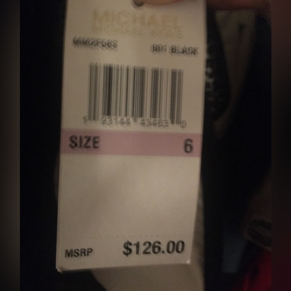 NWT: Michael Kors Animal-Print, Belted one peice w/a Bandeau-Neckline - Picture 6 of 6